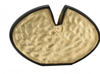 AK.IU0393 GOLD SYAH DEKORATF VAZO 36*5*24 CM